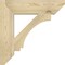 Ekena Millwork Imperial Slat Rough Sawn Bracket, Douglas Fir, 6"W x 28"D x 28"H BKT06X28X28IMP06RDF - alternate 2